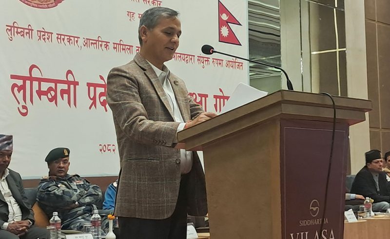 निर्वाचित सरकारलाई सत्ता हस्तान्तरण गर्न आतुर छौं: गृहमन्त्री